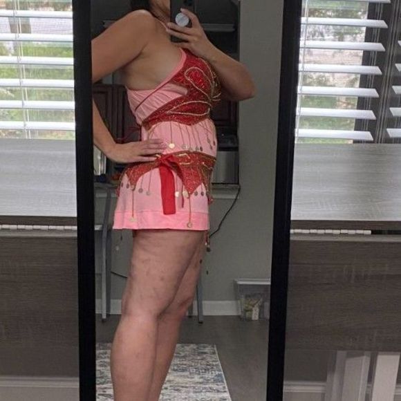 Handmade Belly Dancing outfit From Dubai - Picture 3 of 10